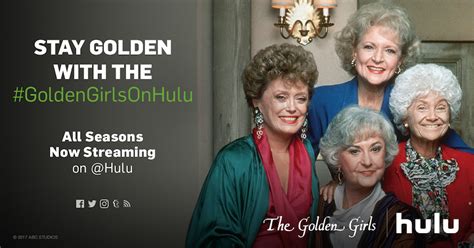 Stream The Golden Girls Today On Hulu