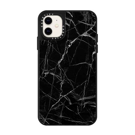 casetify impact case black marble  iphone  cases walmartcom