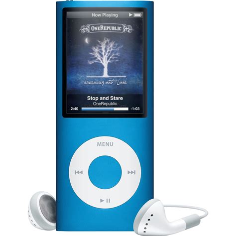 apple ipod nano  generation gb blue excellent condition  retail packaging walmartcom