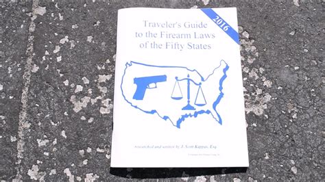travelers guide   firearm laws   fifty states youtube