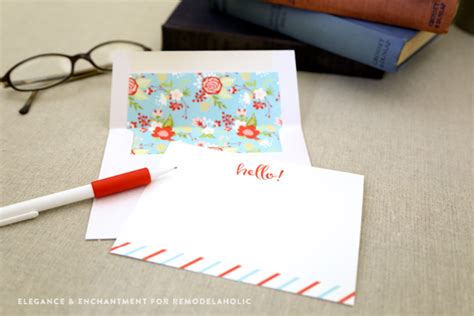 printable note cards