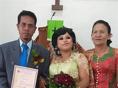 viral pernikahan tanpa pandang fisik di sumatera bikin