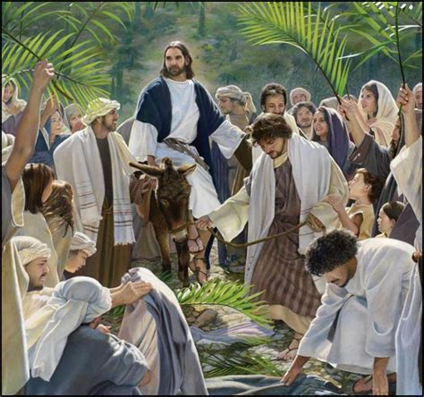 planted jesus enters jerusalem