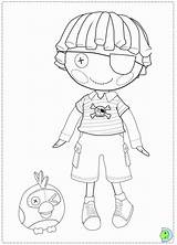 Lalaloopsy Coloringhome Tickety Colouring Toc sketch template