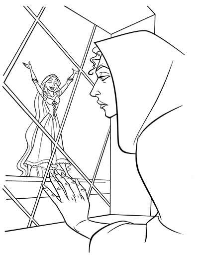 tangled coloring pages august  rapunzel coloring pages