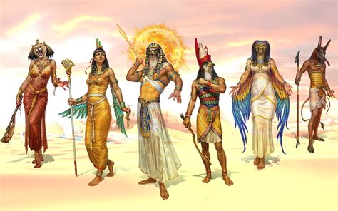 major egyptian gods  goddesses