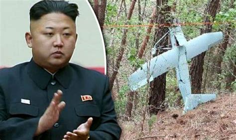 north korea latest south discovers crashed spy drone  thaad site world news expresscouk