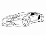Lamborghini Coloring Pages Aventador Printable Drawing Print Sheets Car Veneno Gallardo Adults Color Getdrawings Getcolorings Side Colorings Race Template Templates sketch template