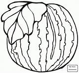 Watermelon Slice Drawing Getdrawings Coloring Pages sketch template
