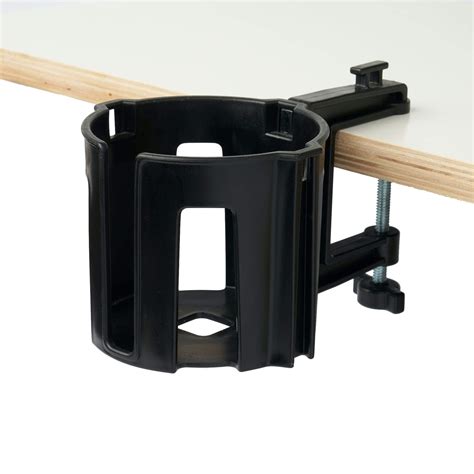 buy cup holster   anti spill cup holder   desk  table black