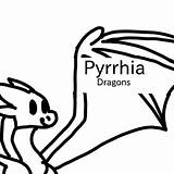 Pyrrhia Wings Coloring sketch template
