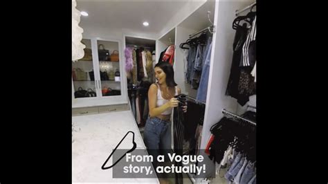 watch kendall jenner takes you on a tour of her closet