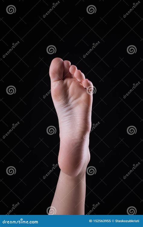 Girl Soles Barefeet Beautiful Foot Stock Image Image Of Legs Foots
