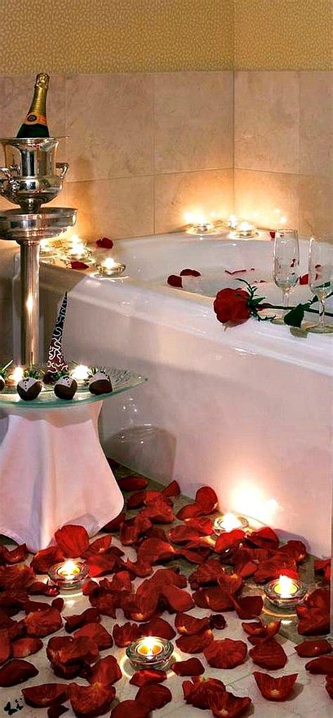 40 ways to use candles in bathroom for special nights