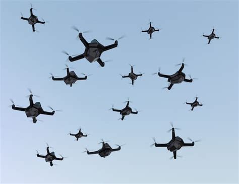 military drone swarm intelligence explained sentient digital