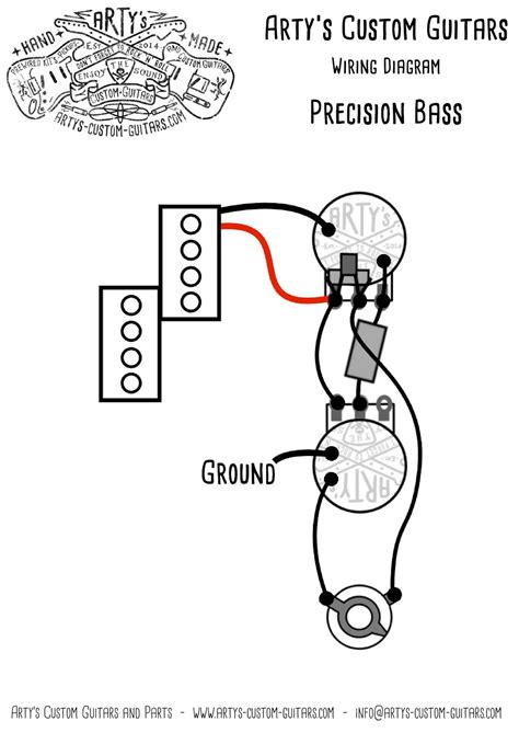 fender p  bass wiring diagram collection