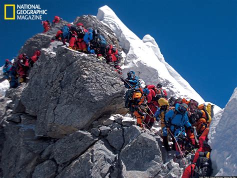 national geographic everest  capture experience  scaling great peak