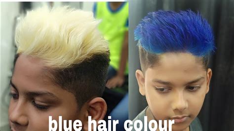 update    blue hair colour boy ineteachers