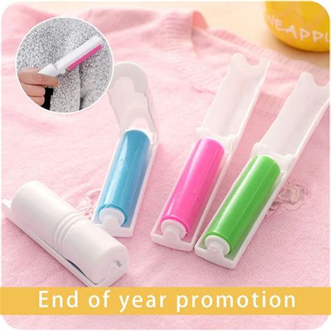 mini foldable washable roller cleaner lint remover sticky picker pet hair clothes remover