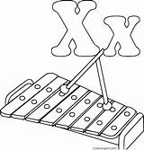 Coloringall Xylophone Colouring sketch template
