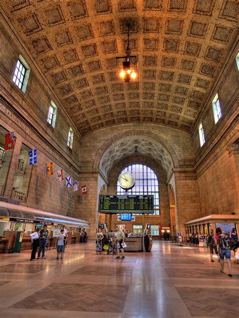 union station toronto hdr hdr photo   union station flickr