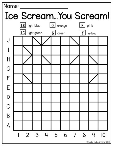 printable mystery grid coloring pages summer themed coloring grids