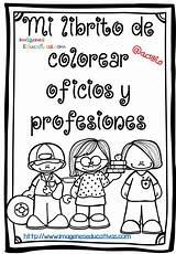 Oficios Profesiones Librito Profeciones Imageneseducativas Helpers Educativas Aprendizaje Relacionado sketch template