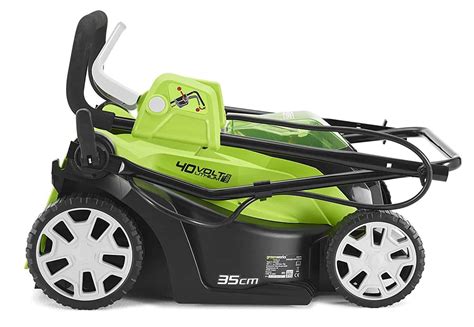 greenworks  cordless lawn mower review