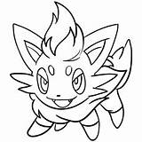 Pokemon Coloring Pages Zorua Printable Momjunction Ash Ketchum Toddler Will sketch template