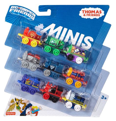 fisher price thomas  friends minis dc super friends  pack