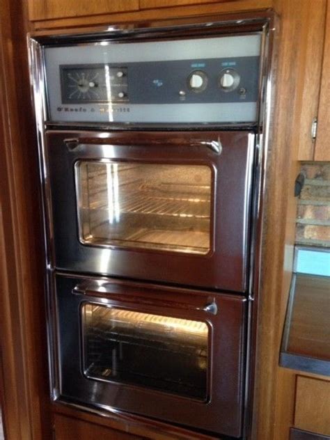 okeefe merritt antique stove vintage built  wall oven  kitchen app ebay cottage