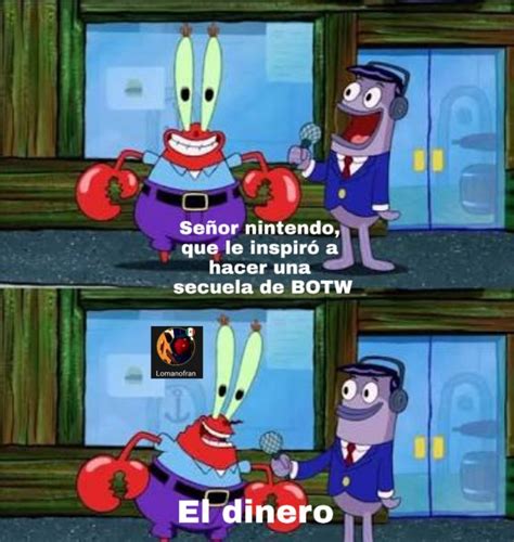 El Dinero Meme Don Cangrejo Plantilla