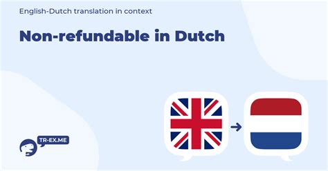 wat betekent  refundable  het nederlands nederlands vertaling