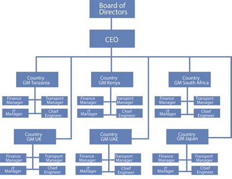 organizational structure diagram organizational chart tanzania png
