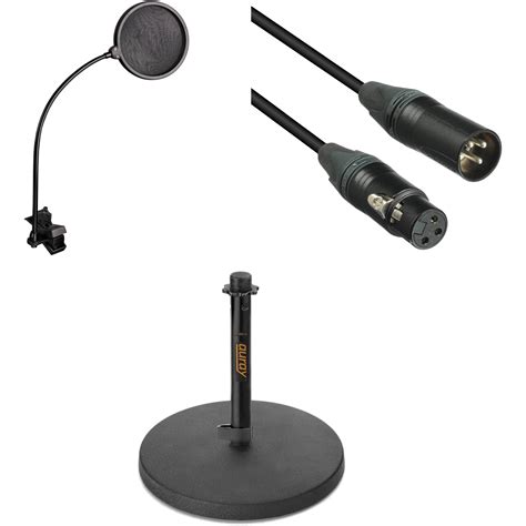 bh photo video desktop xlr microphone essentials kit bh photo