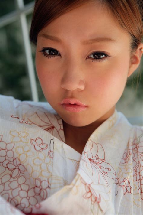 Cute And Buxom Japanese Model Ami Asai Dressed In A Yukata