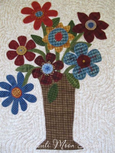 quilted flowers google search   applique quilts quilts