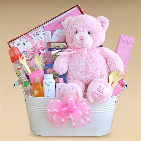 gift baskets created baby girl gift basket