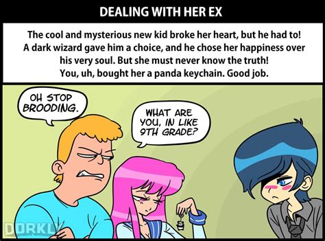 dorkly comics funny comics and strips cartoons anime girl date