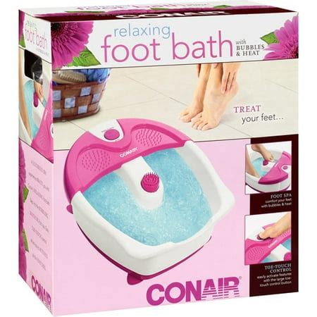 import wellness conair foot spa pink walmartcom
