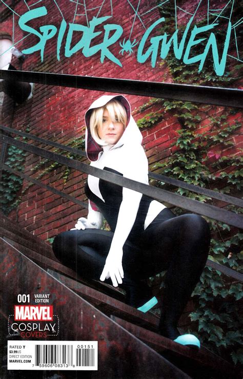 Spider Gwen 1 Cosplay Variant Cover [marvel Comic
