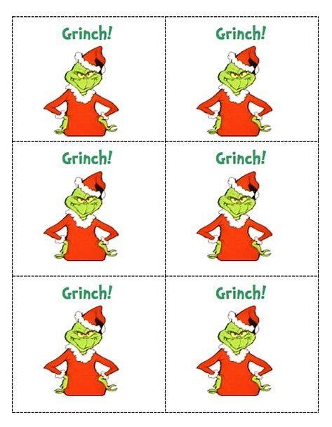 image result  grinch party printables labels  grinch christmas
