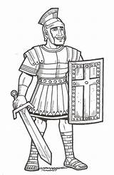 Armadura Soldado Deus Pintar Kuchi Emperador Gladiador Cosquillas Pulgar Vivía Moría sketch template