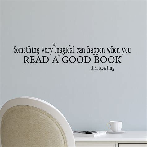 Read A Good Book Wall Quotes™ Decal