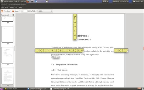 ubuntu digest   set  page margins