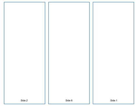 blank tri fold brochure templates tutoreorg master  documents