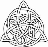 Knot Trinity Keltische Clipartbest Knoten Quilt sketch template