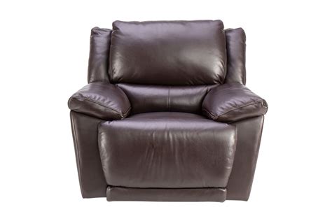 creed leather power recliner  gardner white