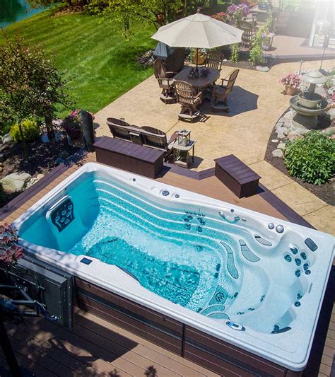 put  swim spa   backyard check