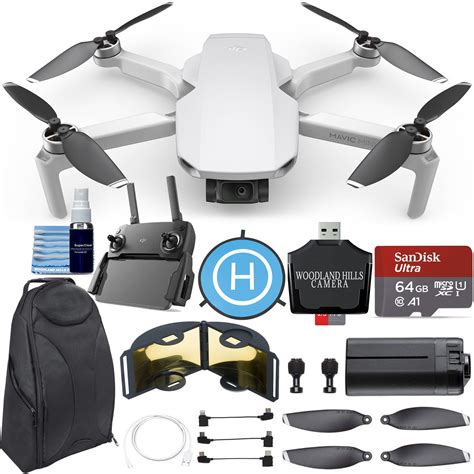 dji mavic mini portable drone quadcopter ultimate bundle kit cpma walmartcom